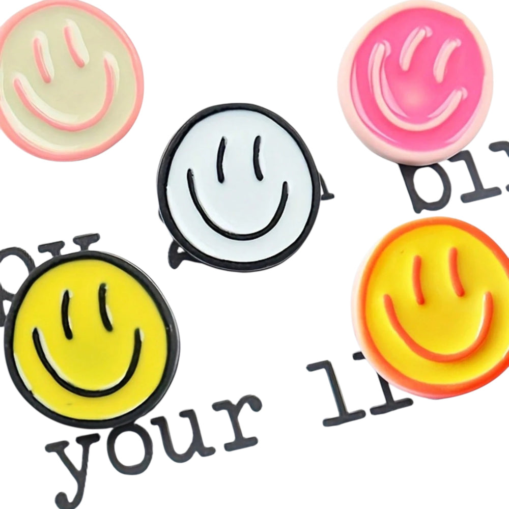 Kpop 16Pcs Happy face Pins