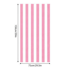Pool Party Striped Towel