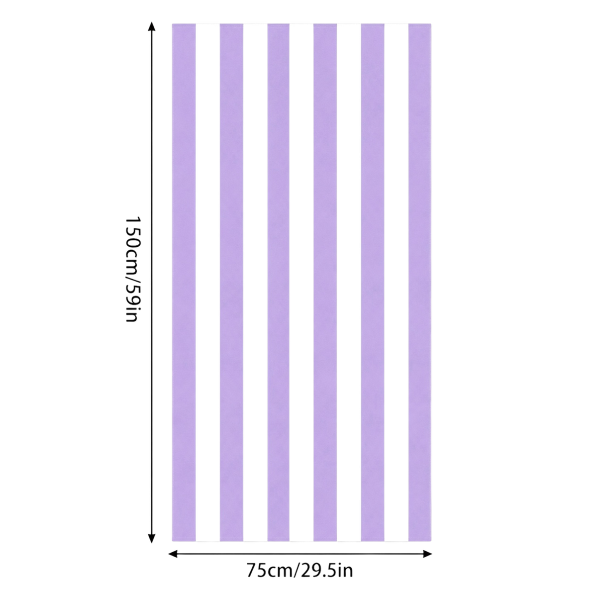 Pool Party Striped Towel