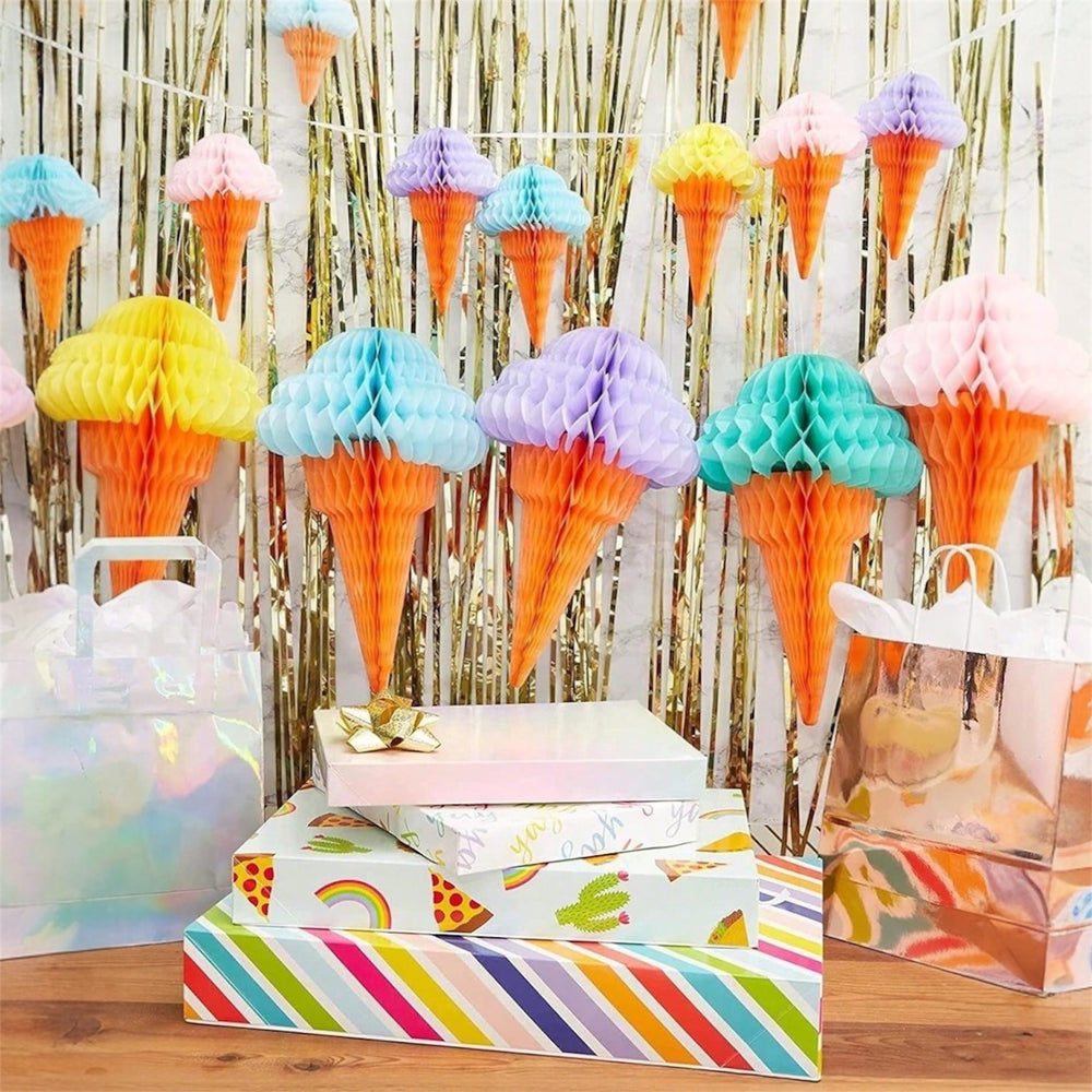 Pool Party 4PCs Ice cream Decoration