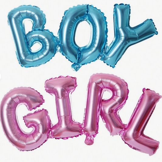 Gender Reveal - Boy or Girl Balloon