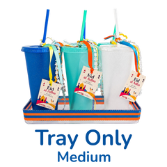Eid Al-Adha Tray for Giveaways (Orange-Blue)