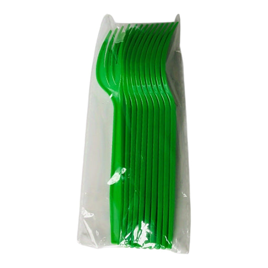 Minecraft 10Pcs Green Forks