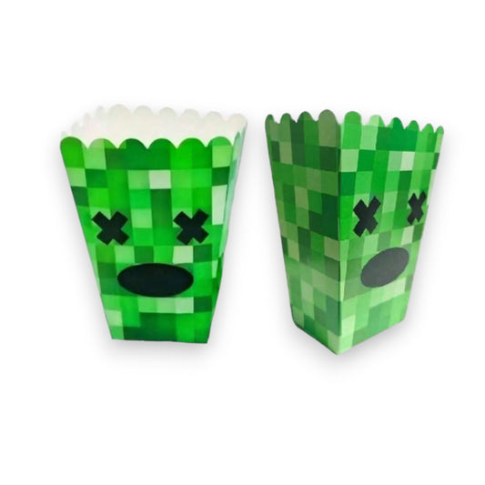 Minecraft 10Pcs Popcorn Boxes