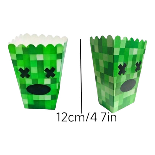 Minecraft 10Pcs Popcorn Boxes