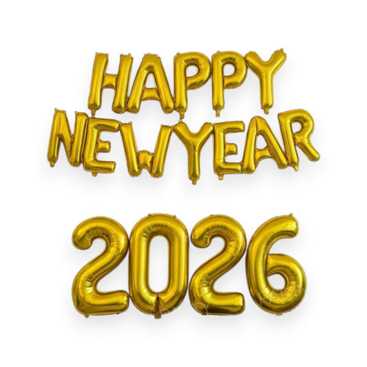 New Year "Happy New Year 2026" Balloon