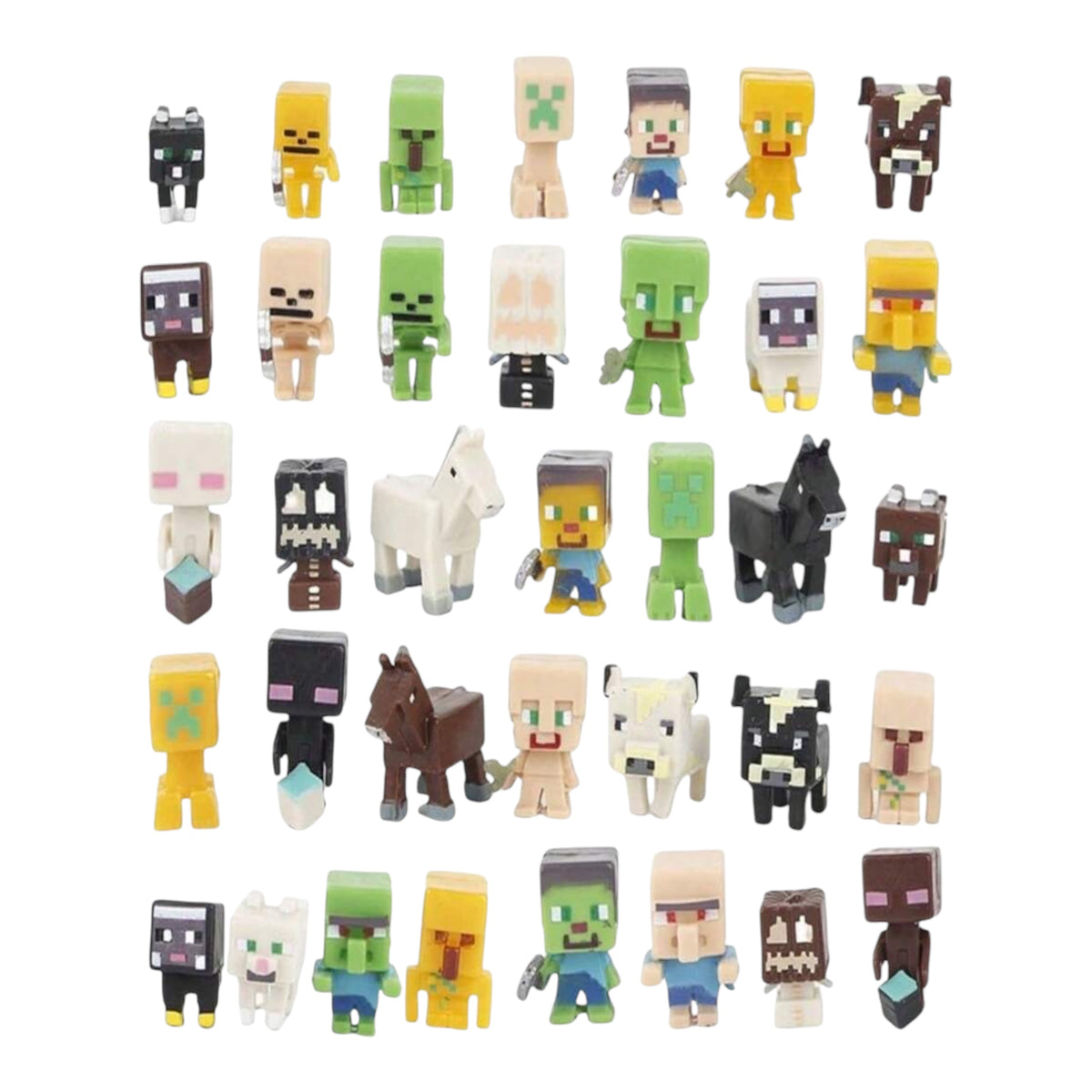 Minecraft 10Pcs Mini Character Toys