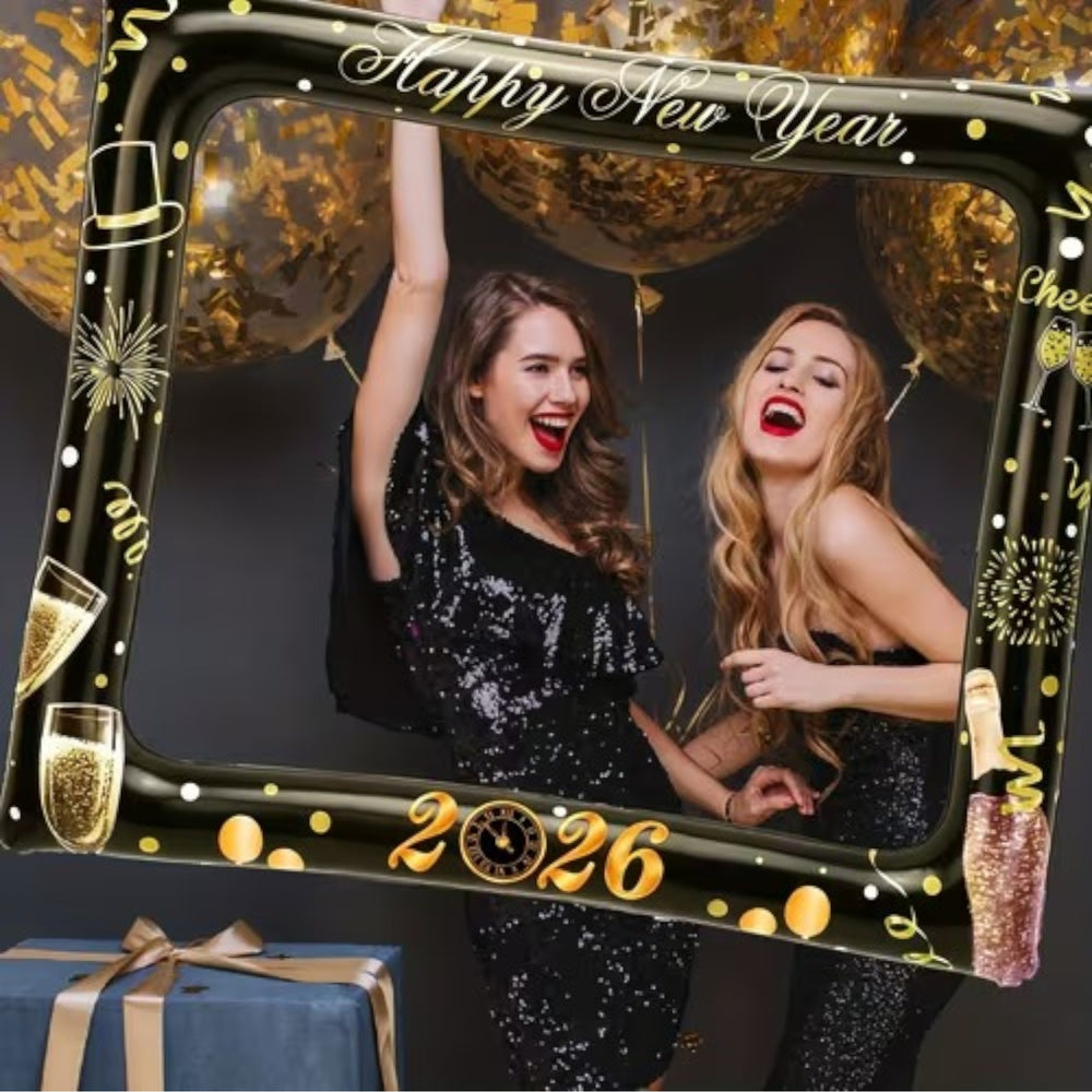 New Year Photo inflatable frame