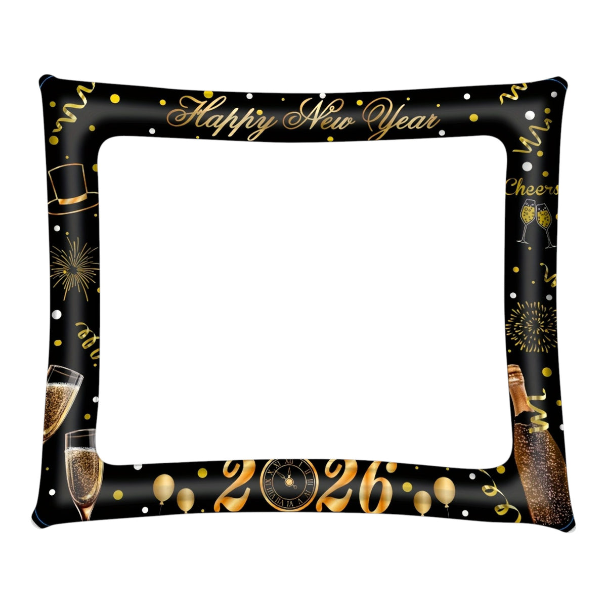  إطار صور العام الجديد القابل للنفخ