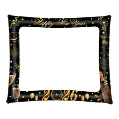  إطار صور العام الجديد القابل للنفخ