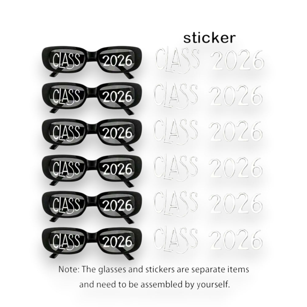 Graduation 5PCs 2026 Sunglasses