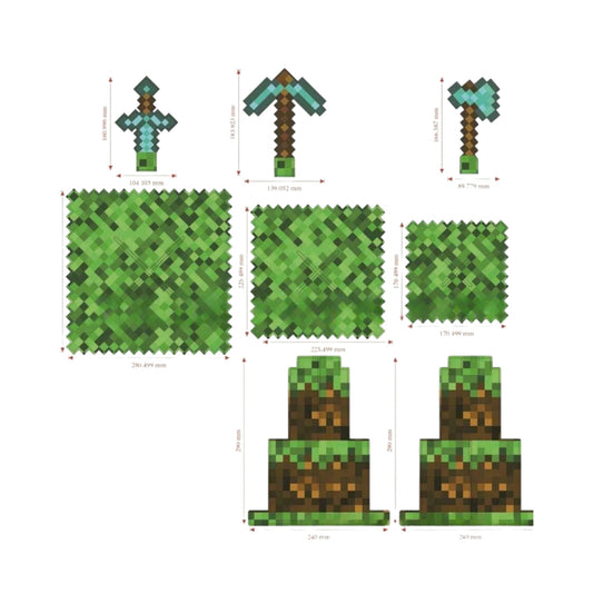 Minecraft Cupcake Stand (3-Tiers)