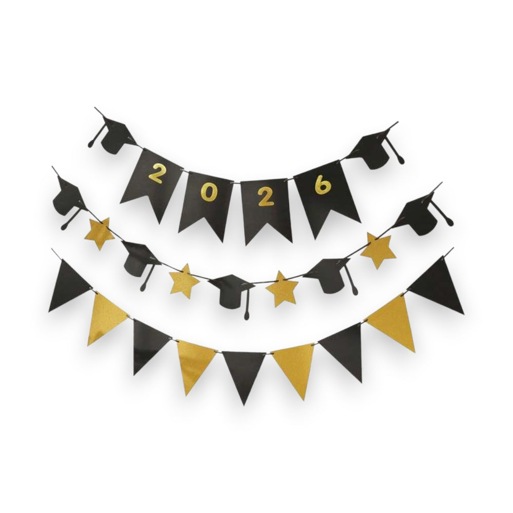 Graduation Banners Set of 3 layers