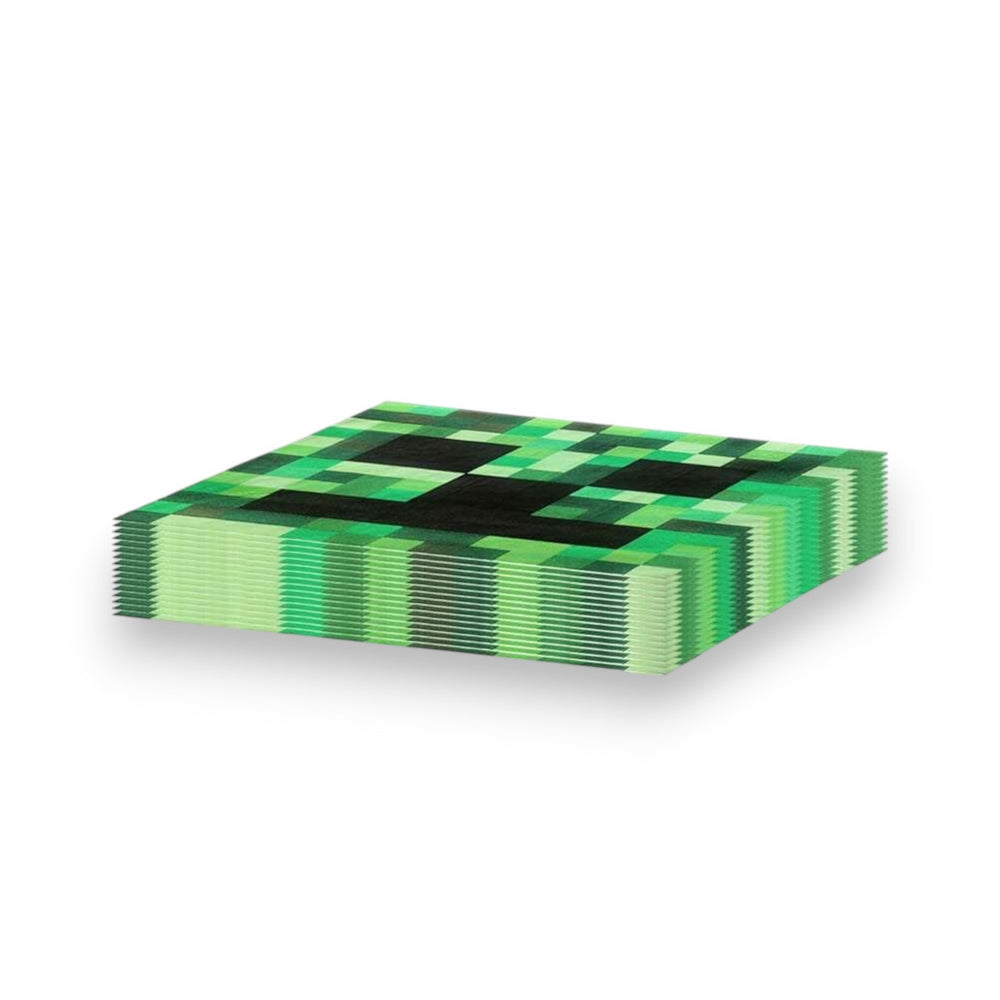 Minecraft napkins, 20 pcs