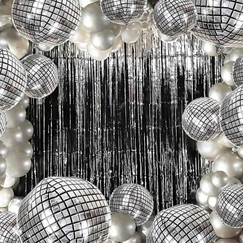 Graduation 5PCs Disco Ball Balloons