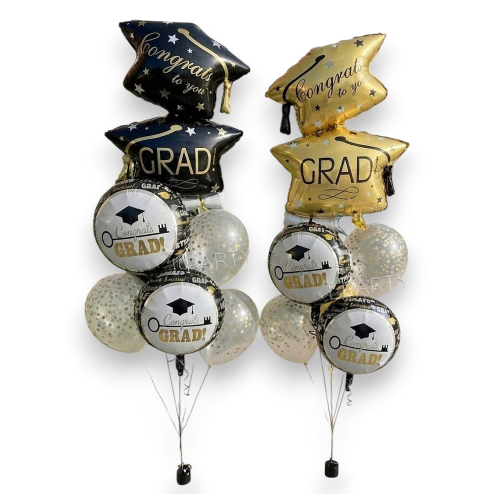 Graduation Hats Balloon Set