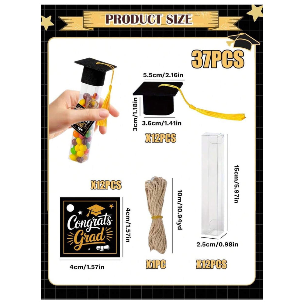 Graduation 4PCs Favor Boxes