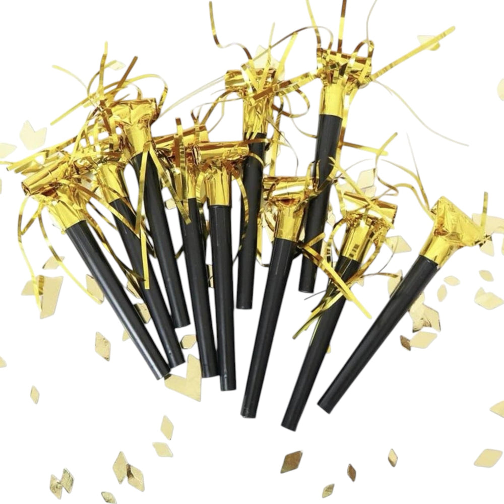 New Year 8pcs Whistles