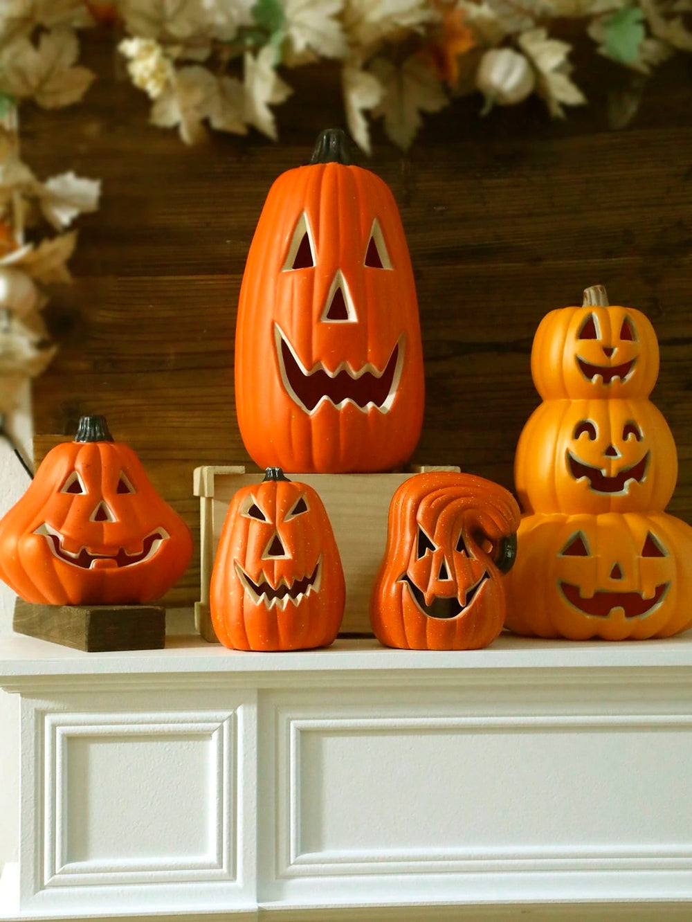 Halloween - Lantern Pumpkin Decoration